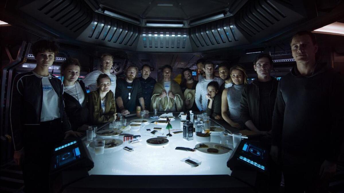 This is a scene from the film ‘Alien: Covenant.’