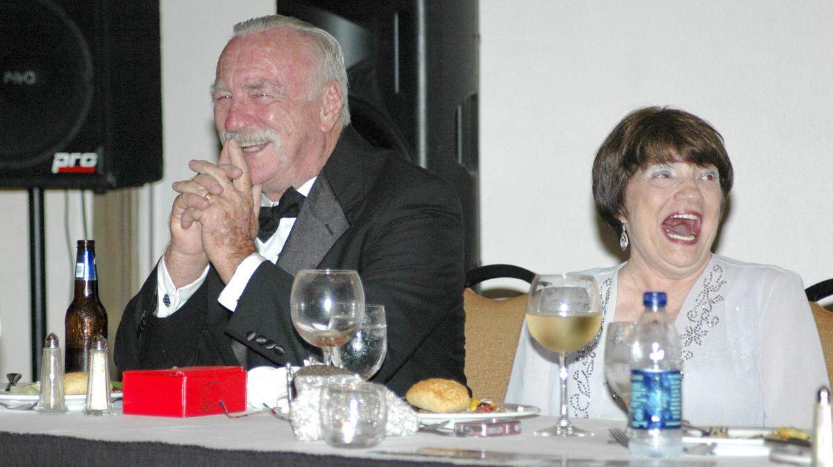 Rick and Sandi Roth get a good laugh when the then-sheriff was roasted at Hawks Cay Resort in 2008.