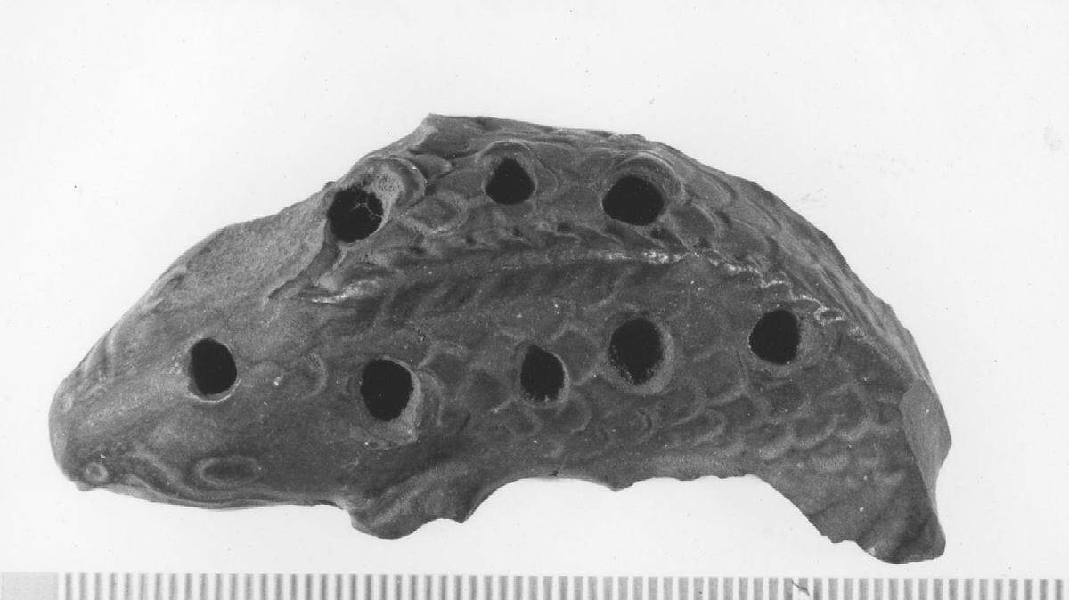 Pottery shards like this were found at shell middens, burial mounds and trash heaps in the Keys that were once used by native Americans.