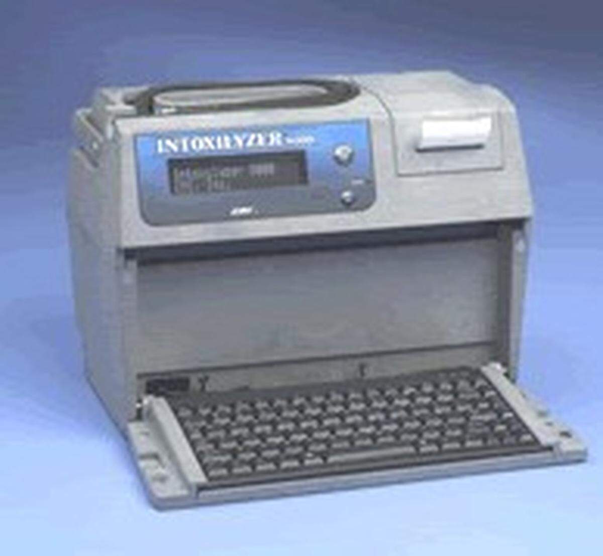 The Intoxilyzer 8000 is the standard machine used for drunk-driving tests.