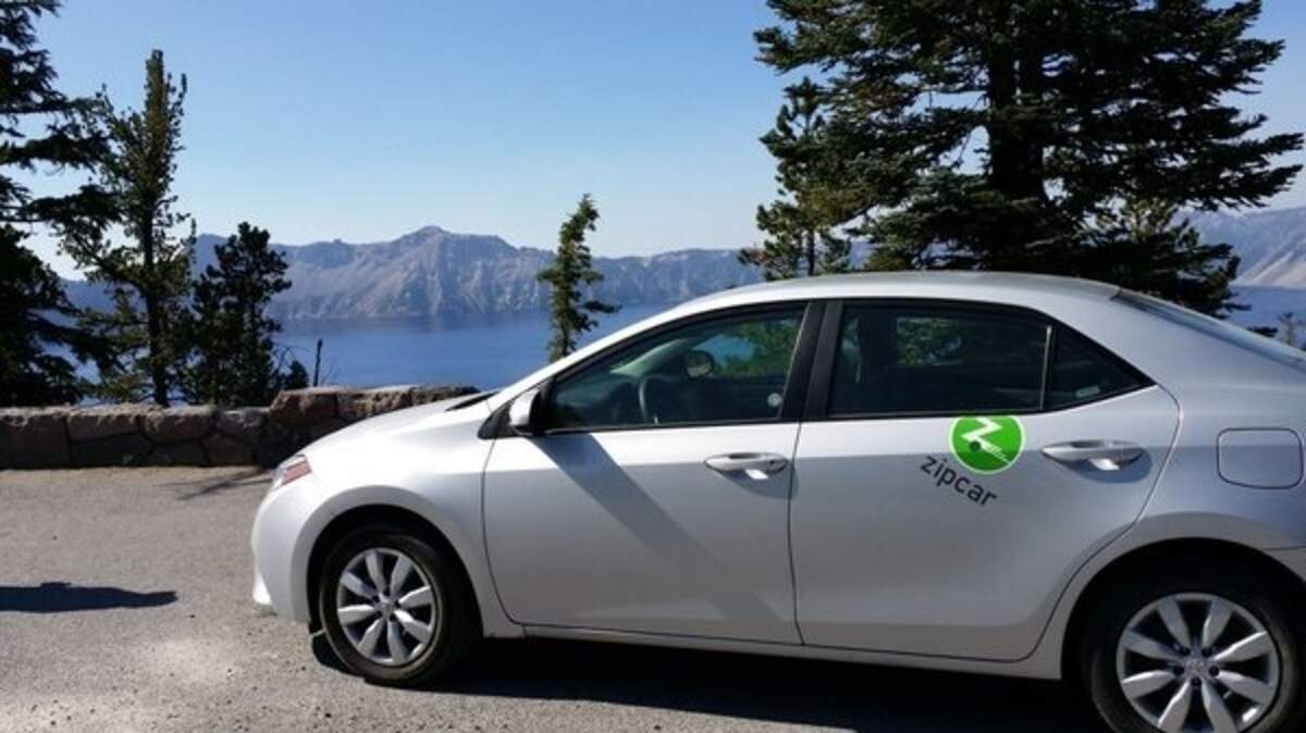 This is a Zipcar in another locale.