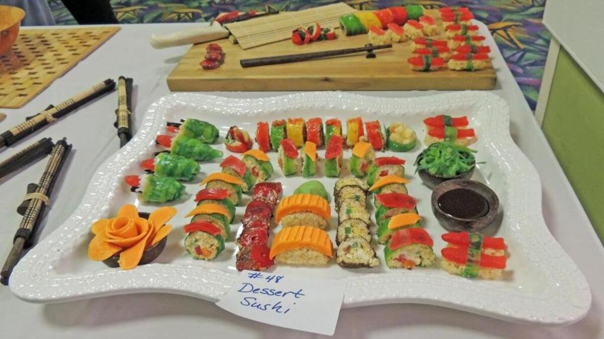 Great-looking and tasty food like this are available at the cook-off.