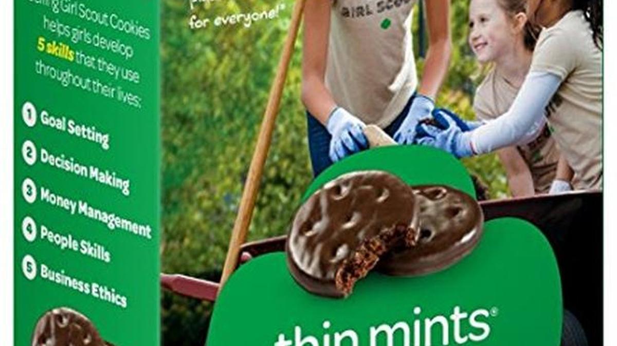 Thin mints might very well be the most popular Girl Scout cookies.