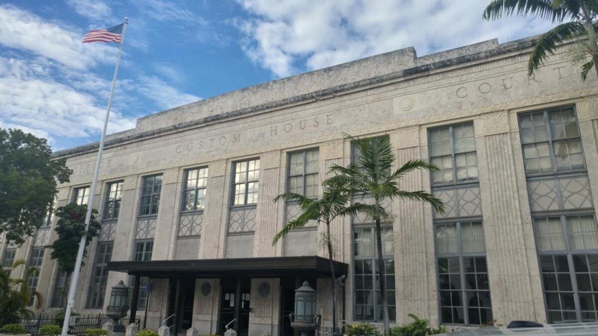 This is the federal courthouse on Key West