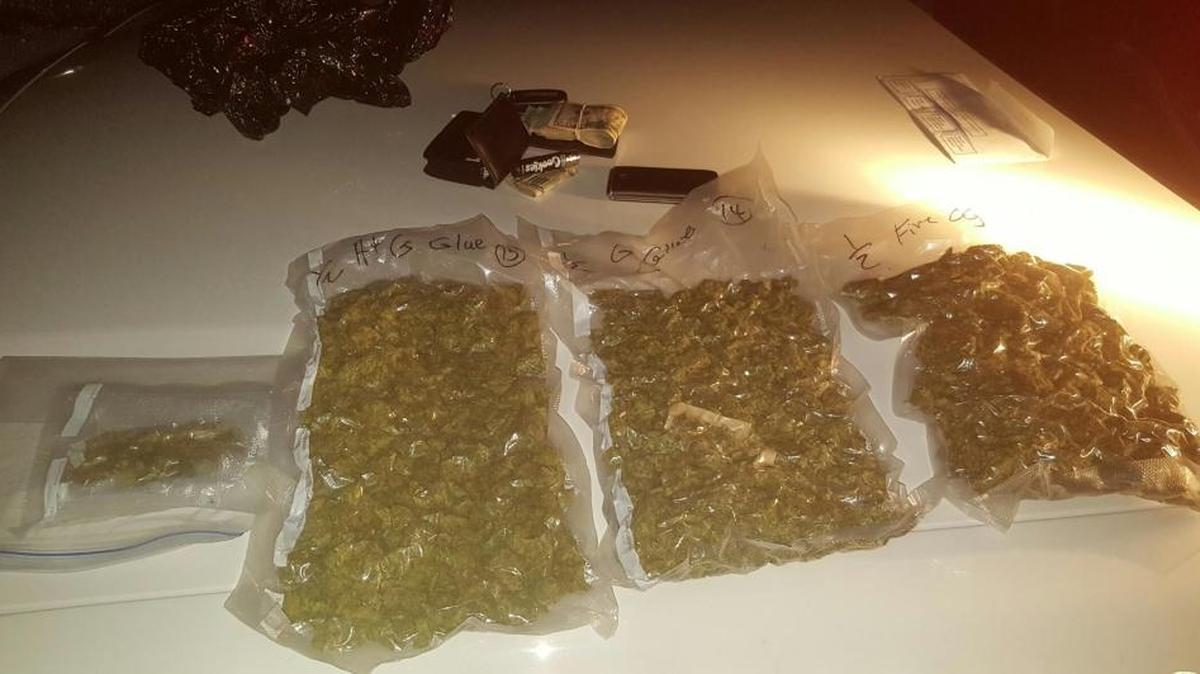 Monroe County Sheriff’s Office deputies said they found 1.8 pounds of marijuana inside sealed plastic bags inside a Big Coppitt Key man’s pickup.