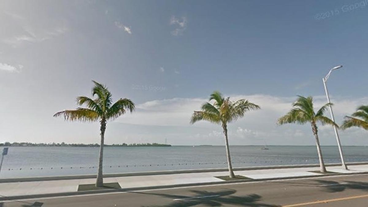 A man’s body was found in the waters that border North Roosevelt Boulevard on Christmas morning, police said.