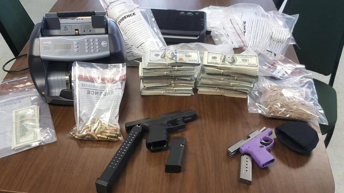 This is what the task force seized from the Big Coppitt Key house.