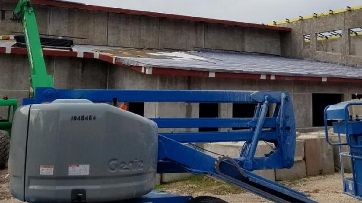 Plantation Key School is still under construction.