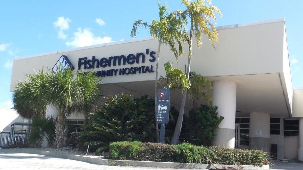 This is Fishermen’s Community Hospital in Marathon. The three Keys medical centers are evacuating patients.