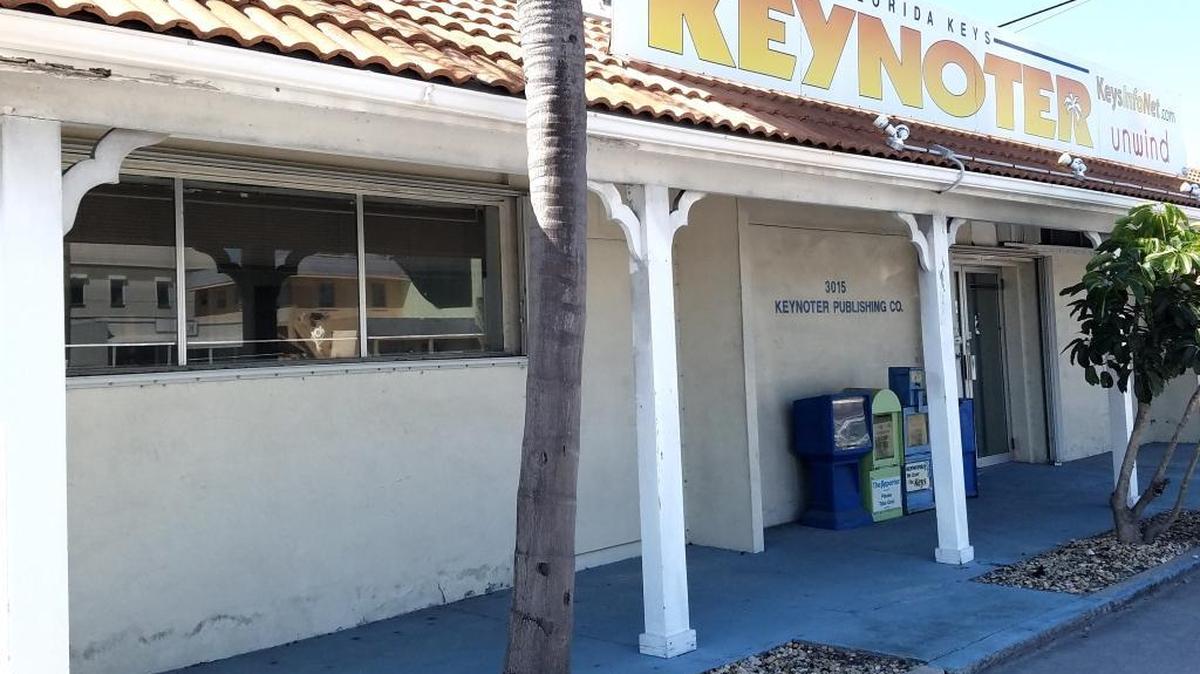 This is the main ‘Keynoter’ office at 3015 Overseas Highway, its Marathon base for decades.