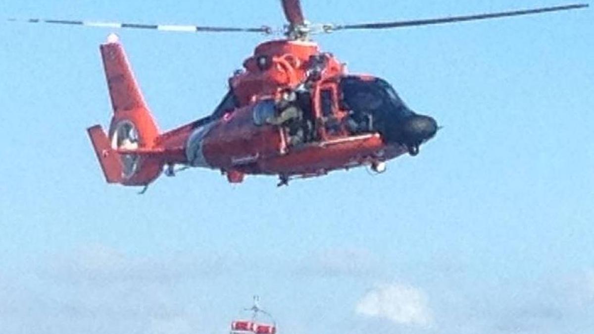 An MH-65 Dolphin like this was one of several U.S. Coast Guard assets launched Tuesday, Jan. 31, to search for a missing diver off Islamorada in the Upper Florida Keys.