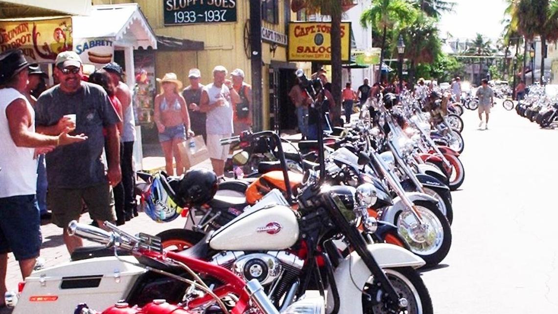 Motorcycle enthusiasts at a previous Phil Peterson’s Poker Run to Key West, a popular motorcycle rally. The event will not happen this September but planning for 2018 will start soon, organizers with Peterson’s Harley-Davidson say.