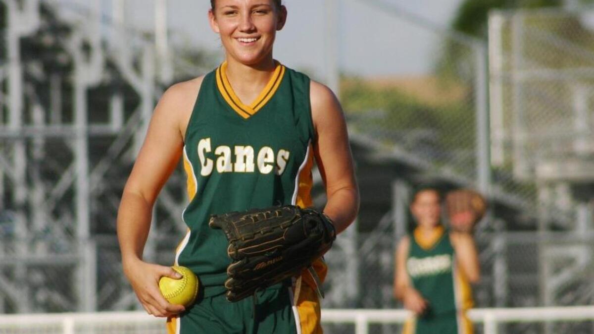 Holly Given was a standout fast-pitch softball pitcher at Coral Shores High School, and played other sports as a Hurricane, including soccer.