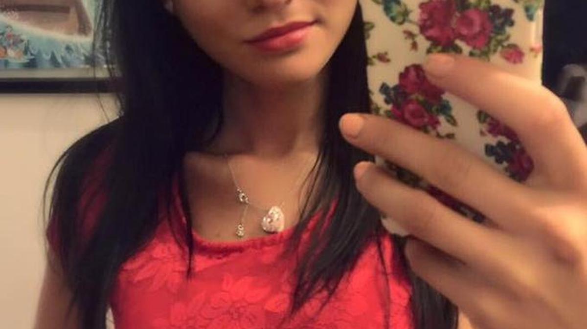 Terezie Kajfosova, 22, of Key West, in a selfie she posted recently on Facebook.