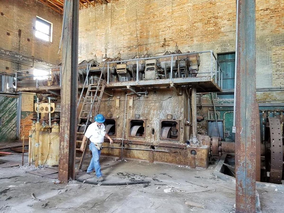The old electric plant was abandoned in the 1960s, and hasn’t been used since.