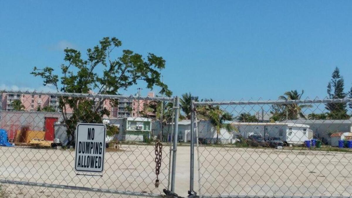 This vacant lot off Northside Drive could be replaced with 46 new homes.