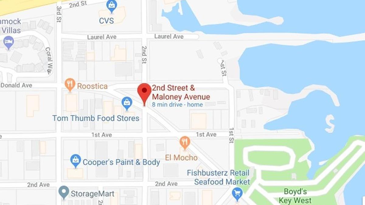 The fatal crash happened at Maloney Avenue and Second Street.