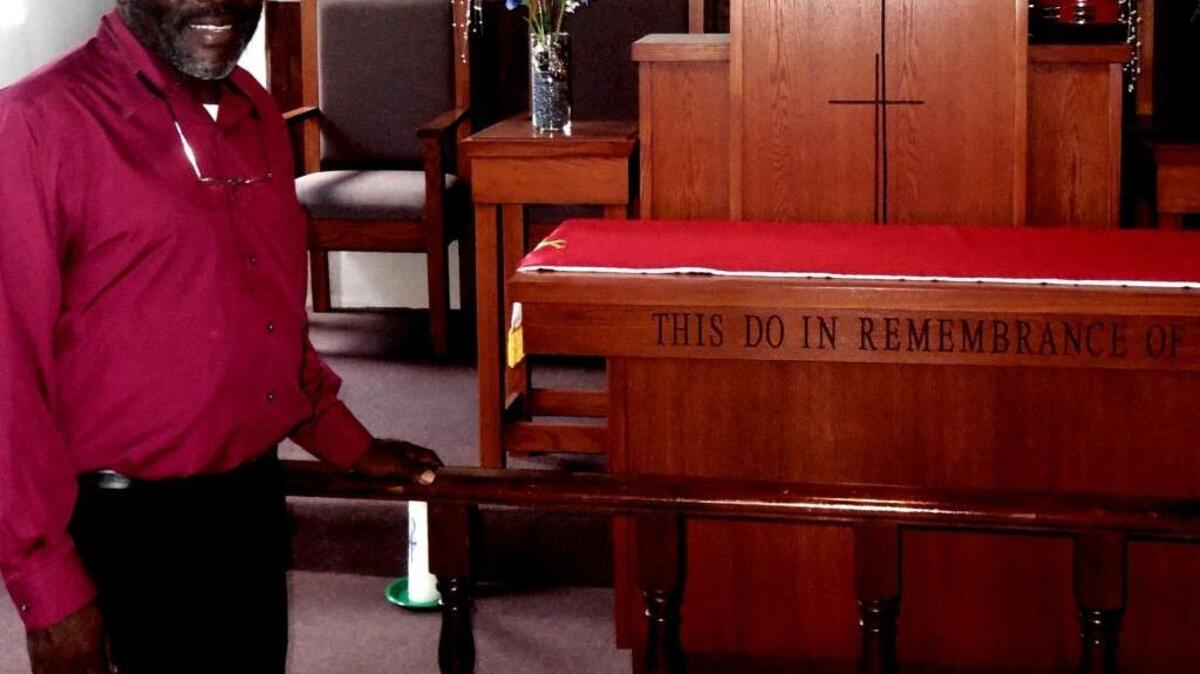 Rev. Larry White increased the number of services to help grow membership.