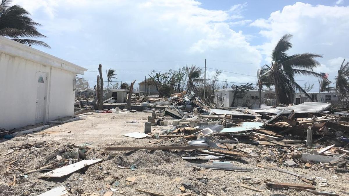 This is what’s left of part of a neighborhood on Big Pine Key following Sept. 10’s Hurricane Irma. The letter-writer has some advice to make returning from evacuation easier.