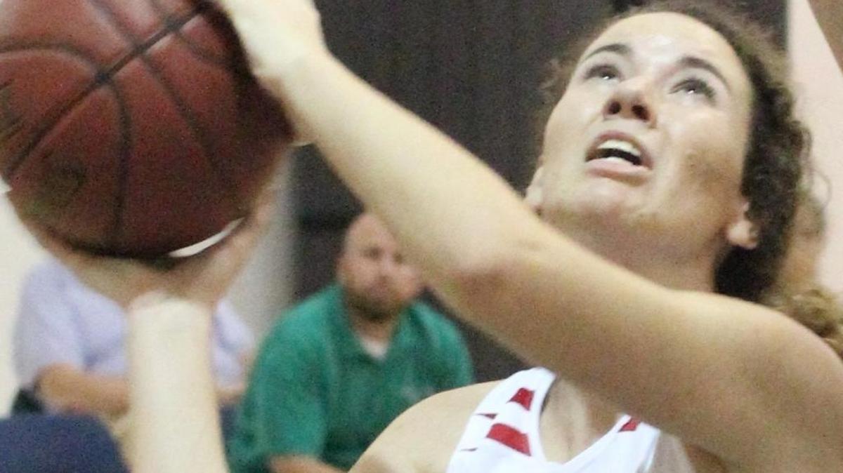 Joy Russell of Island Christian School scored 11 points and grabbed 12 rebounds in the paint in the Lady Eagles’ 60-18 win Friday against Hialeah Educational Academy.